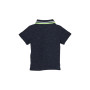 T-Shirt kurzarm Farbe dark blue melange in der Größe 74 Material: H210 S.Oliver