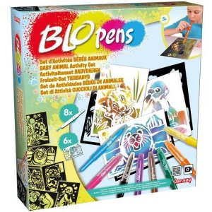 BLO-Pens Sprühstifteset Tierbabys von Lansay