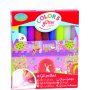 9 Kinder-Glitter-Glue Stifte Pastel von Aladine