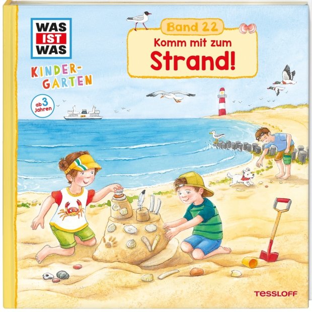 Kinderbuch WAS IST WAS Kindergarten Band 22. Komm mit zum Strand! von Tessloff