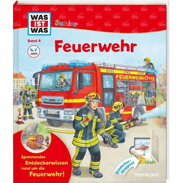 Kinderbuch WAS IST WAS Junior Band 4 Feuerwehr von Tessloff