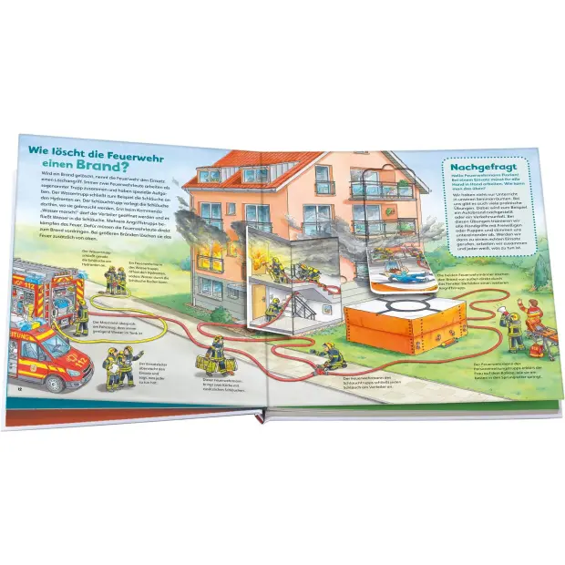 Kinderbuch WAS IST WAS Junior Band 4 Feuerwehr von Tessloff