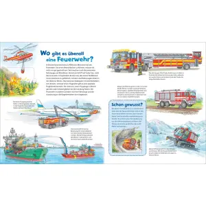 Kinderbuch WAS IST WAS Junior Band 4 Feuerwehr von Tessloff