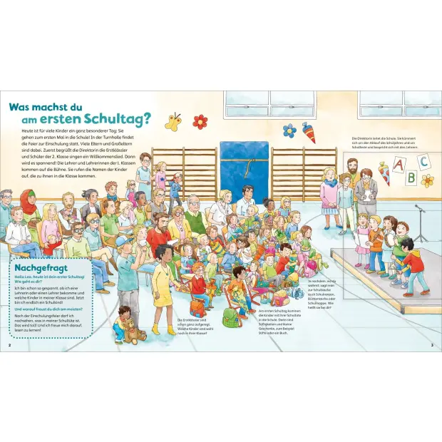 Kinderbuch WAS IST WAS Junior Band 25 Die Schule geht los! von Tessloff