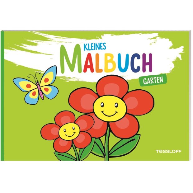 Kinderbuch Kleines Malbuch. Garten von Tessloff
