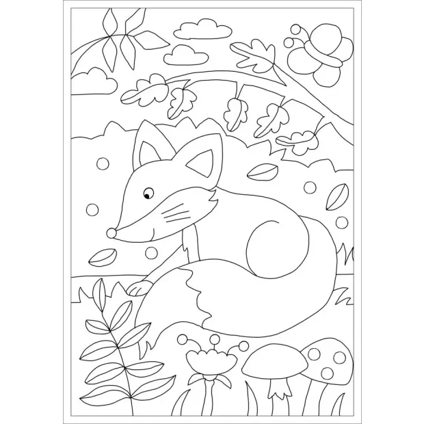 Kinderbuch Mein erster Malblock Im Wald von Tessloff