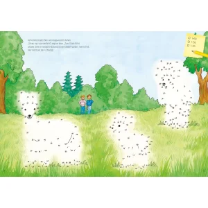 Kinderbuch Von Punkt zu Punkt Waldtiere von Tessloff
