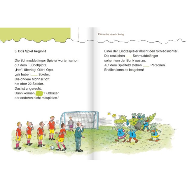 Die Olchis werden Fußballmeister von Oetinger