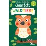 Kinder-Spielkarten Quartett Waldtiere von Magellan