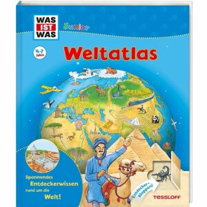 Kinderbuch WAS IST WAS Junior Weltatlas von Tessloff
