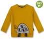 Sanetta Jungen-Sweatshirt Gelb Turtle