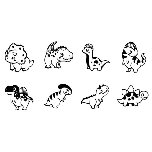 Baby Stempel Bambino Dinosaurier von Aladine