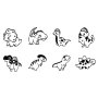 Baby Stempel Bambino Dinosaurier von Aladine