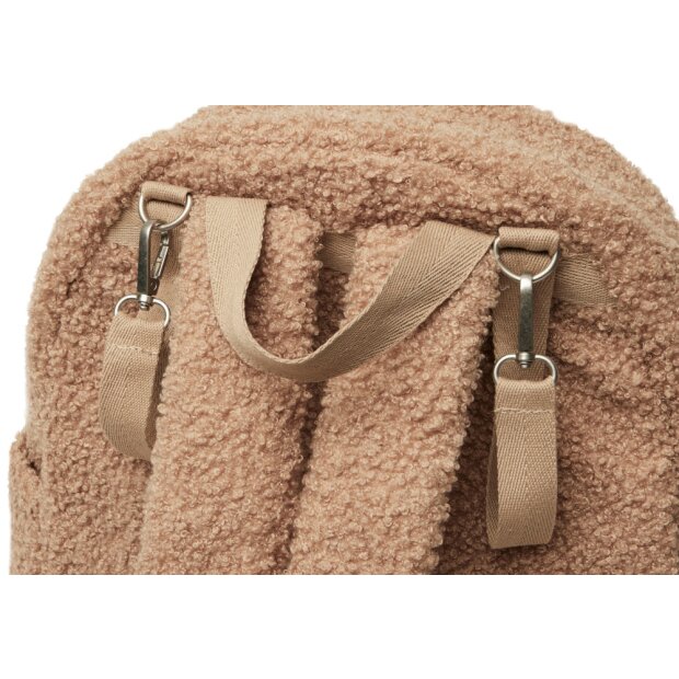 Jollein Wickeltasche Rucksack Boucle Biscuit