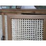 Chic Antique Sideboard 3 Türen mit franz Geflecht