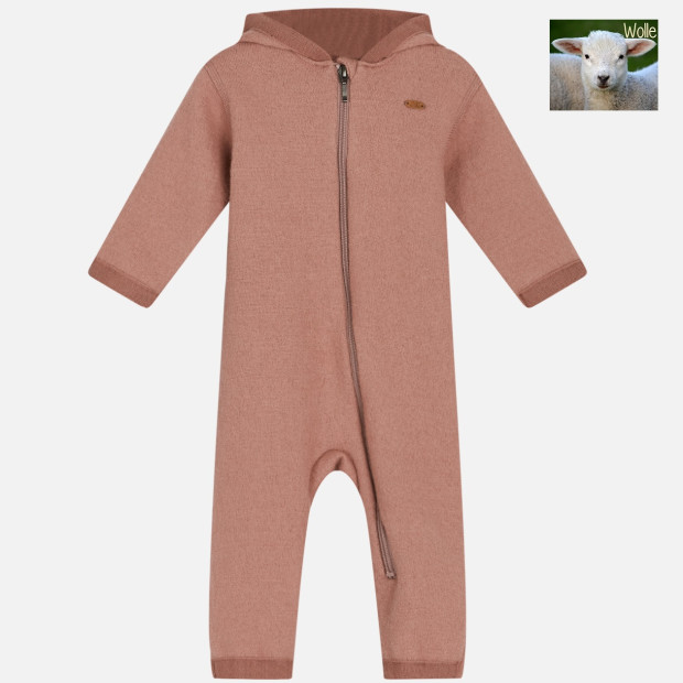 Hust and Claire Maddy Baby-Woll-Overall altrosa 74