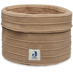 Jollein Pflege-Körbchen Strick Biscuit