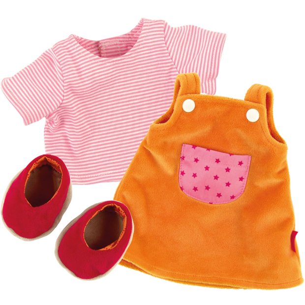 Sigikid Puppen-Kleidung Quendy rosa-orange