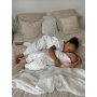 Alvi Kinder-Schlafsack mit Beinen Sleep-Overall GOTS Petit Fleurs