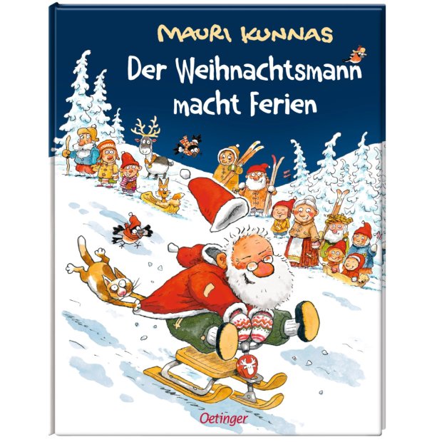 Oetinger Kinderbuch Der Weihnachtsmann macht Ferien