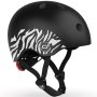 Scoot and Ride Graphics Kinder-Helm XXS-S Zebra