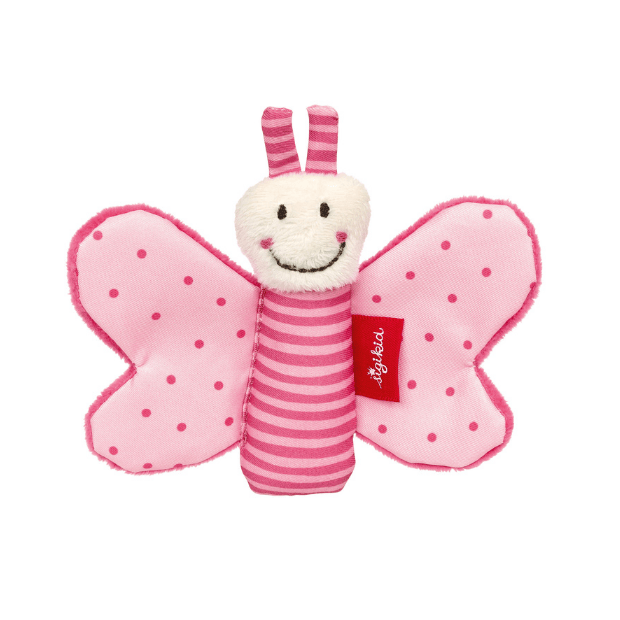 Raschel Schmetterling pink