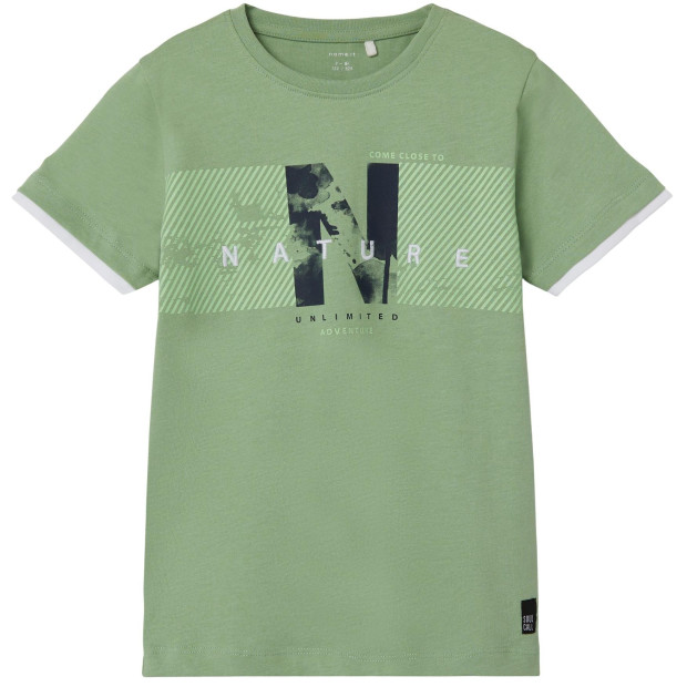 name it Jungen-T-Shirt Debastian N grün 122 / 128