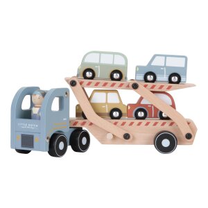 Little Dutch Kinder-Auto-Transporter mit Mann