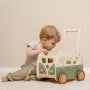 Little Dutch Baby-Holz-Laufwagen Vintage