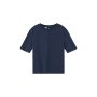 S.Oliver Mädchen-T-Shirt mit Cut-Out blau