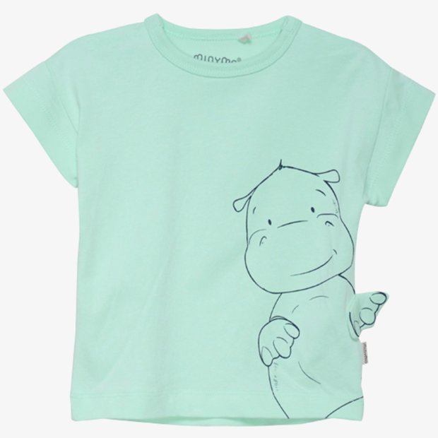 Minymo Baby-T-Shirt Nilpferd