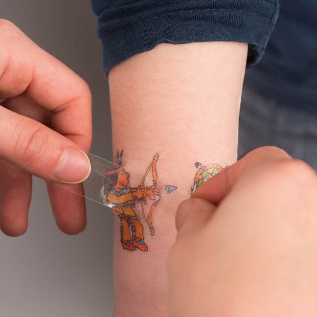 Lutz Mauder Glitter-Tattoo Meerjungfrau Coralie TapirElla
