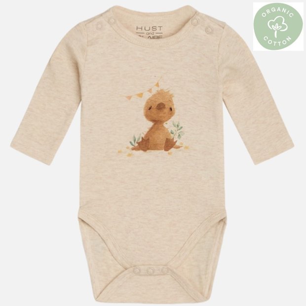 Hust and Claire Baby-Body Bebe natur