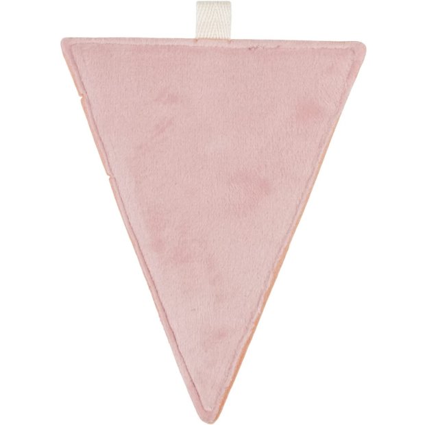 Little Dutch Stoff-Anhänger Wimpel-Flagge rosa
