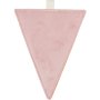 Little Dutch Stoff-Anhänger Wimpel-Flagge rosa