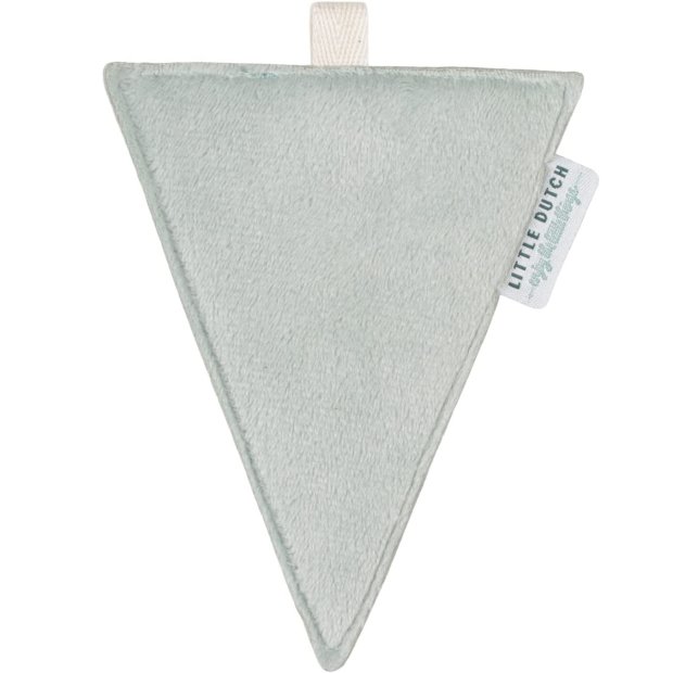 Little Dutch Stoff-Anhänger Wimpel-Flagge grün
