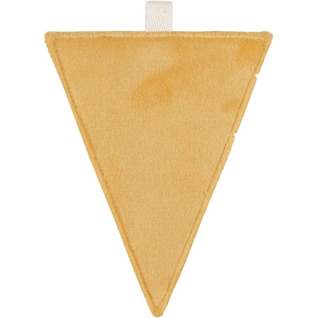 Little Dutch Stoff-Anhänger Wimpel-Flagge ocker