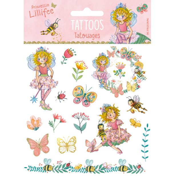Coppenrath Tattoos Prinzessin Lillifee Schmetterling