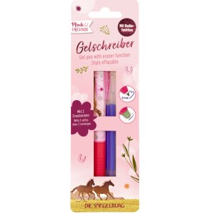 Coppenrath Gelschreiber mit Radierfunktion Pferdefreunde
