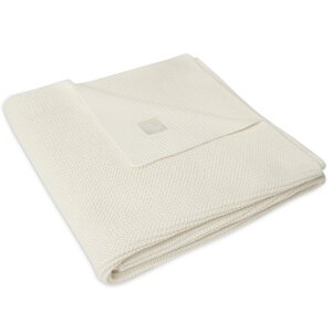 Jollein Baby-Strick-Decke Natur 75 x 100 cm