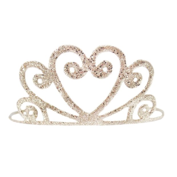 Great Pretenders Prinzessinnen-Tiara gold Glitter
