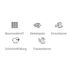 Senger Kuscheltier Gans klein weiß