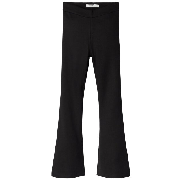 name it Kinder Legging mit Schlag schwarz