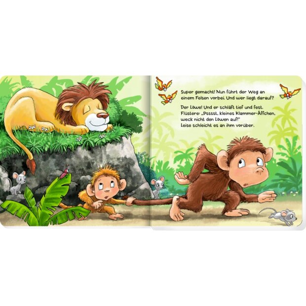 Coppenrath Kinderbuch Trau dich kleines Klammer-Äffchen