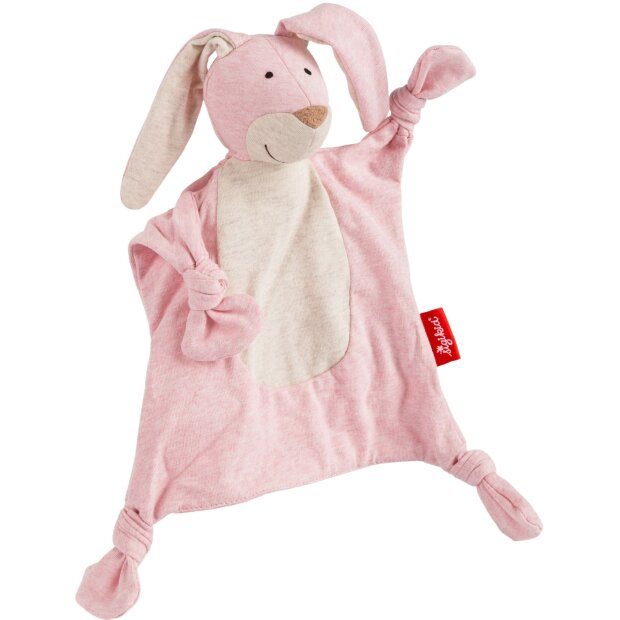 Sigikid Baby Kuschel-Schnuffeltuch Hase yellow