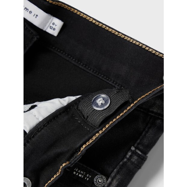 name it Kinder-Jeans Theo black denim