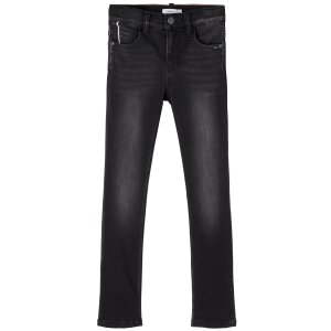 name it Kinder-Jeans Theo black denim