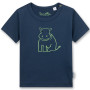 Sanetta Jungen-T-Shirt Nilpferd blau 68
