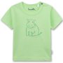 Sanetta Jungen-T-Shirt Nilpferd grün