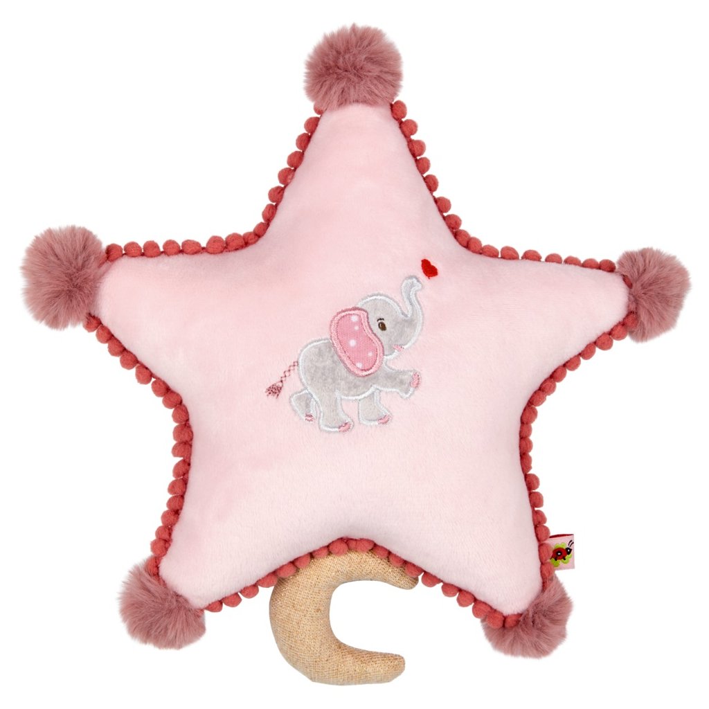 NICI Spieluhr Stern Mit Esel: Kuscheliges Babyspielzeug Mit Musik – Beige & Supersoft